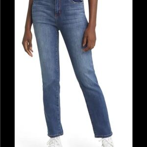 STS Blue Women's Straight Leg Jeans in Dark Blue